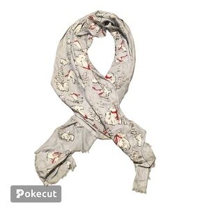 Vera Bradley Holiday Polar Bear Scarf Ladies